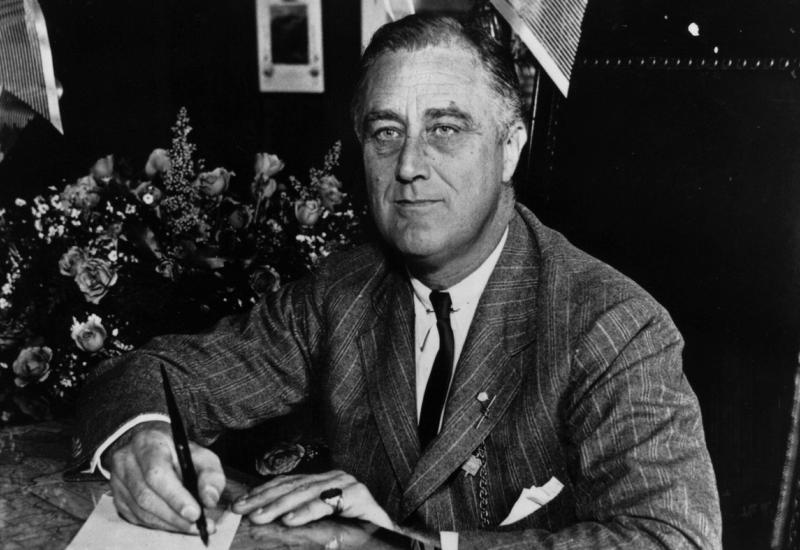 Franklin Delano Roosevelt (30. siječnja 1882. – 12. travnja 1945.) - Političar kojeg su Amerikanci četiri puta birali za predsjednika